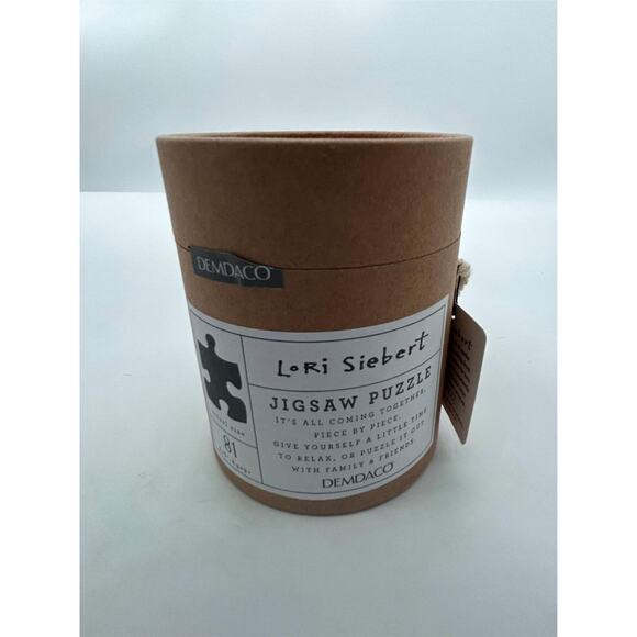 Lori Siebert Jigsaw Puzzle 81 Pieces - Pointsettia - Picture 3 of 3